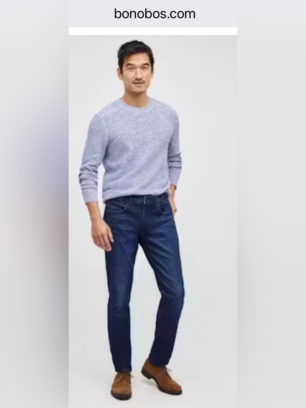 BONOBOS PREMIUM STRETCH JEANS, SIZE 30